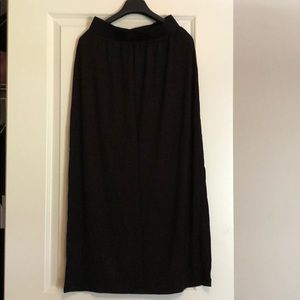 LOFT black skirt